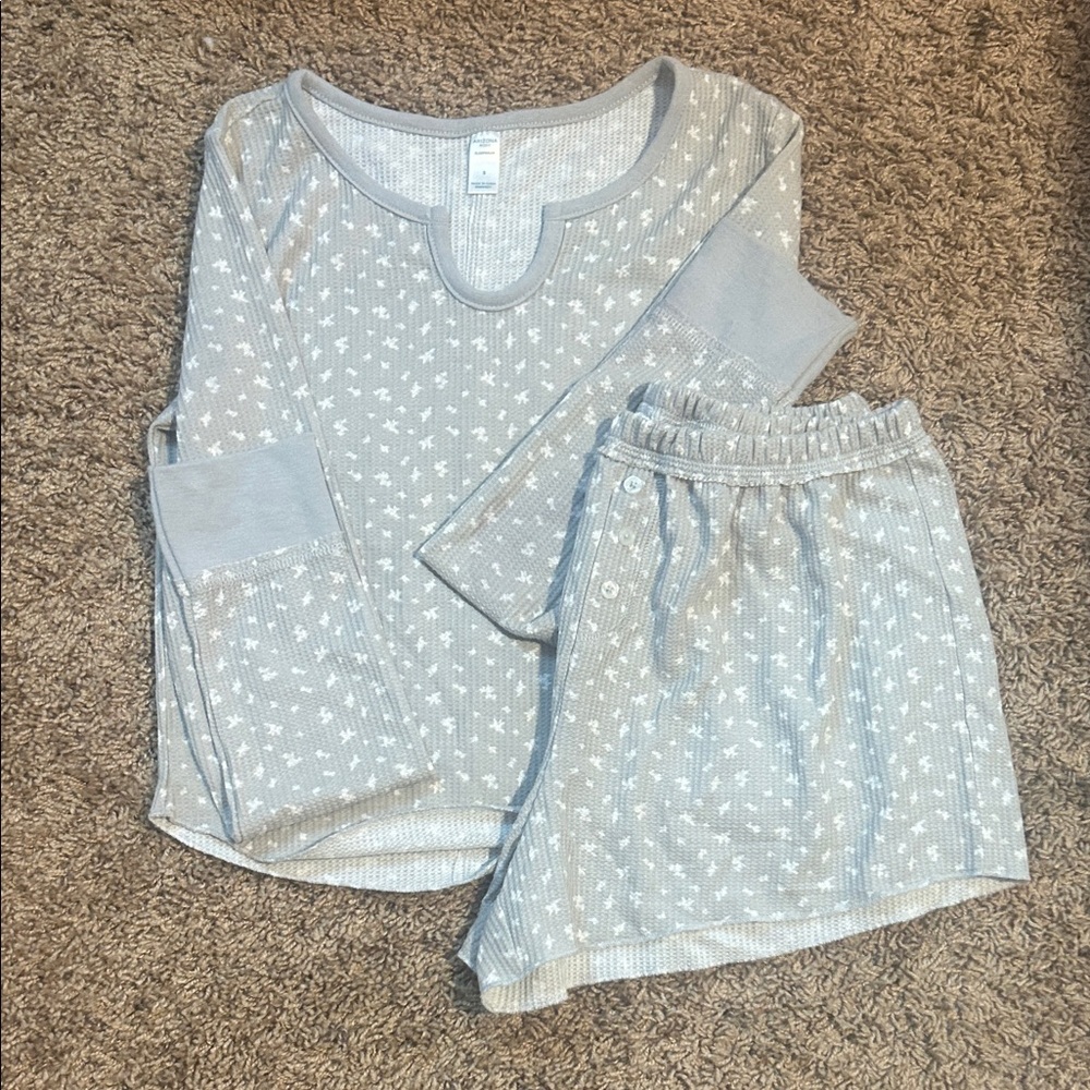 Cozy Gray Starry Pajamas